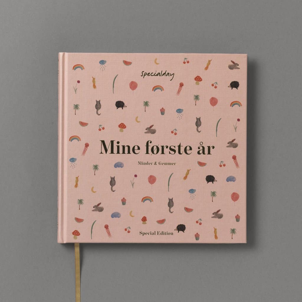 Specialday Mine Første år Minder Og Gemmer Special Edition Pige