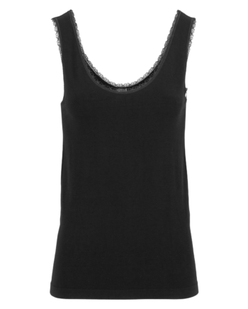 Steenholt Alison Dame Tanktop   Bambus Black