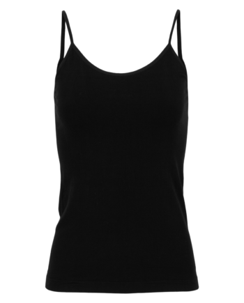 Steenholt Alison Dame Top   Bambus Black