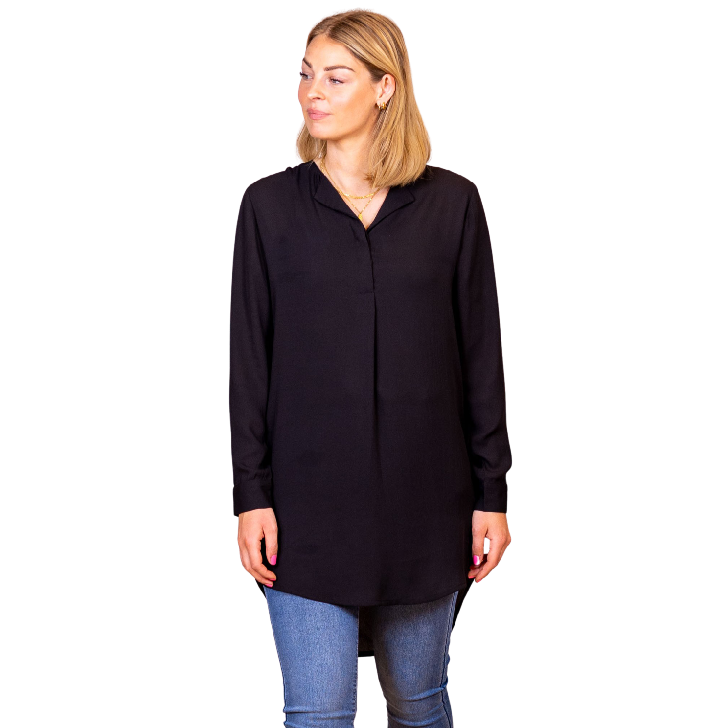 Steenholt Clara Dame Kjole Jet Black