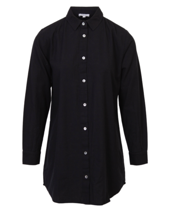 Steenholt Linett Dame Skjorte   Hørmix Black Xs