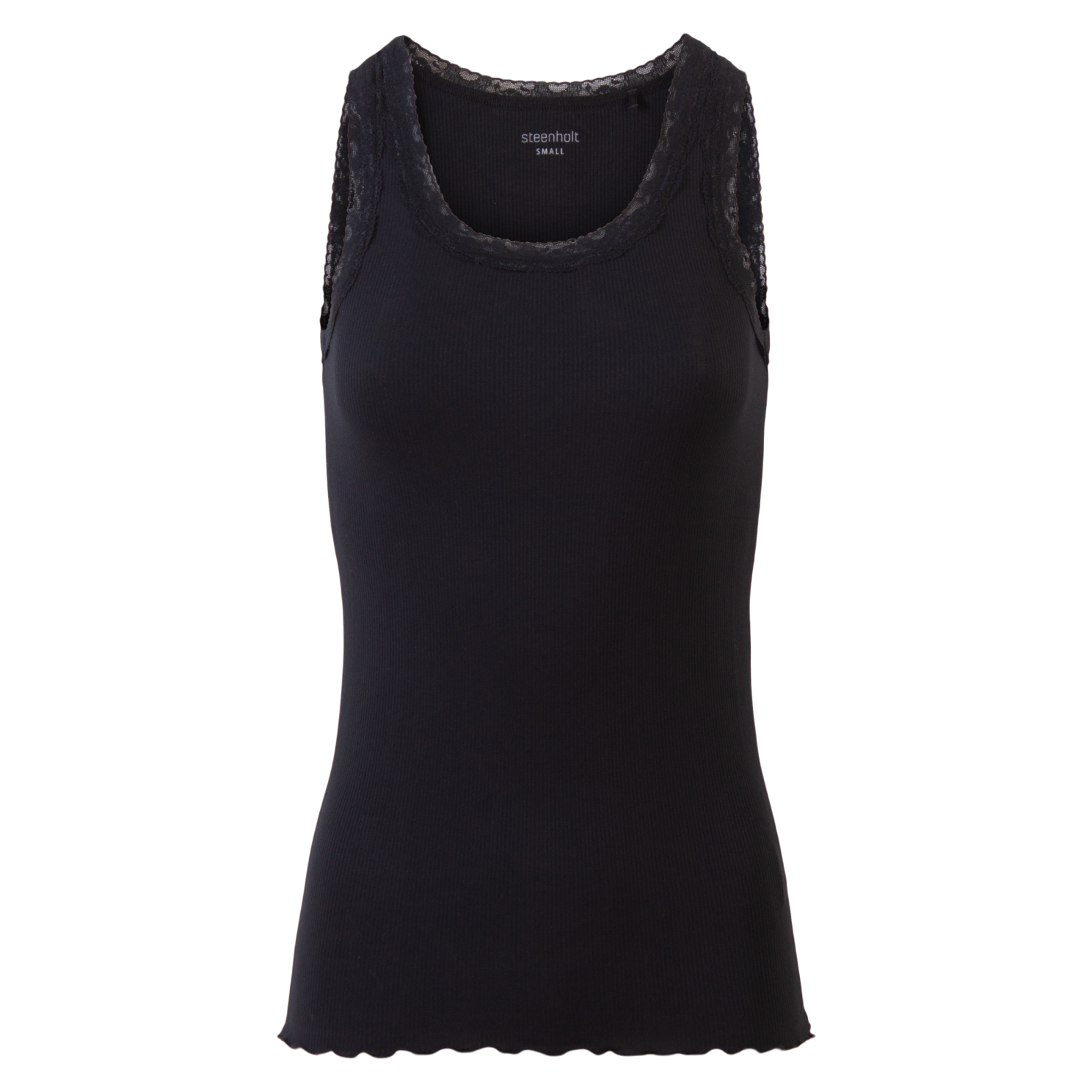 Steenholt Roselina Dame Top Plus Size Black 52