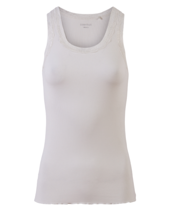 Steenholt Roselina Dame Top Plus Size Gardenia 56