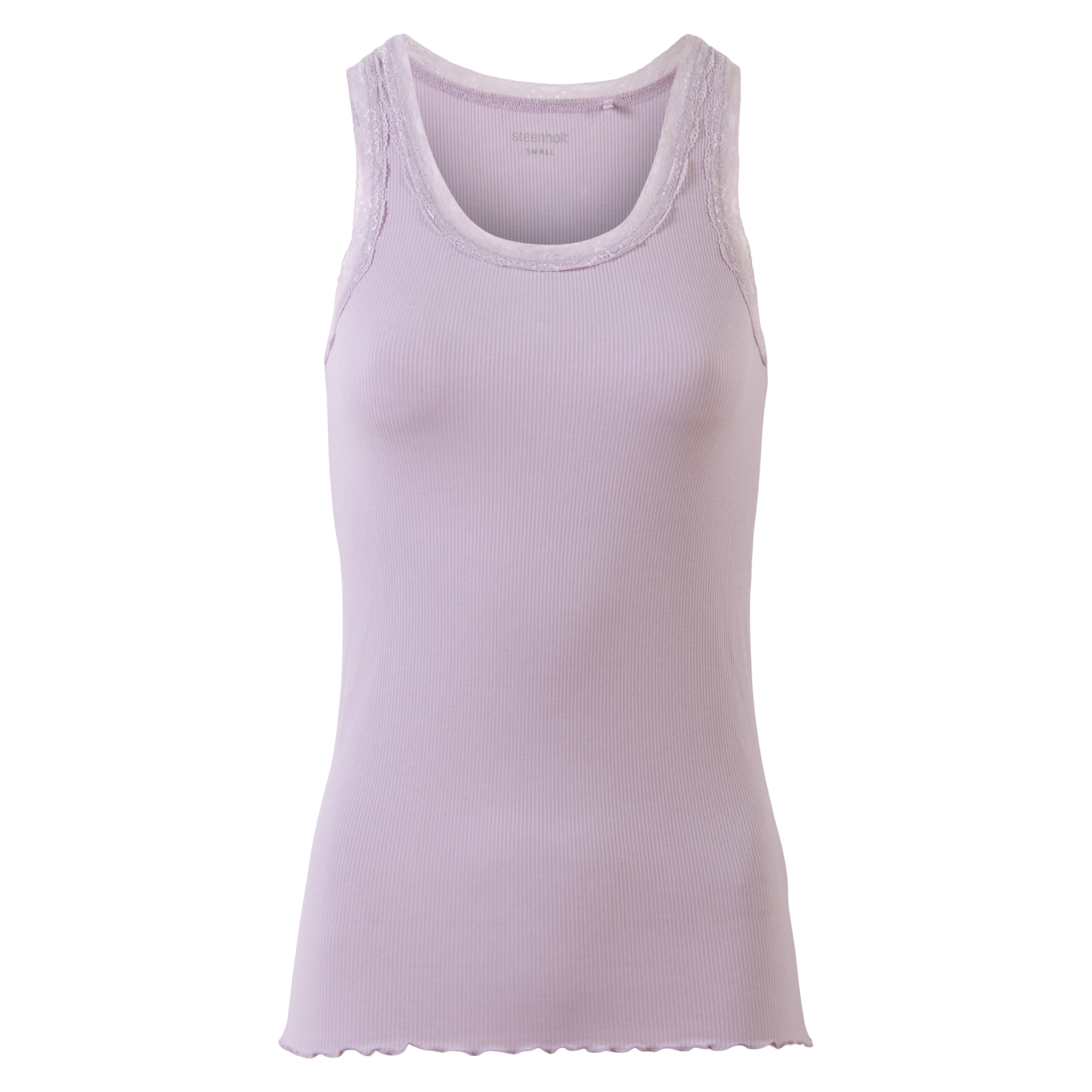 Steenholt Roselina Dame Top Plus Size Lavender Frost 56