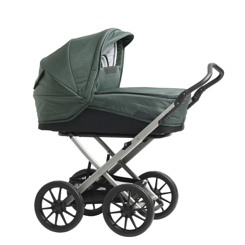 Stork Classic Stel: Champagne Overdel: Dark Green Black