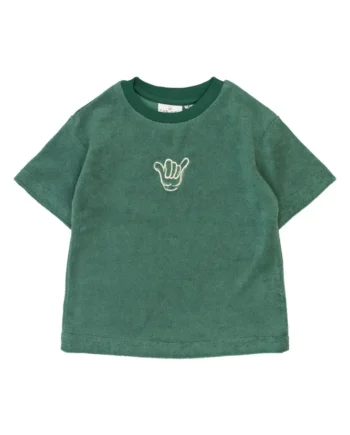 Terry  -shirt Posy Green 104