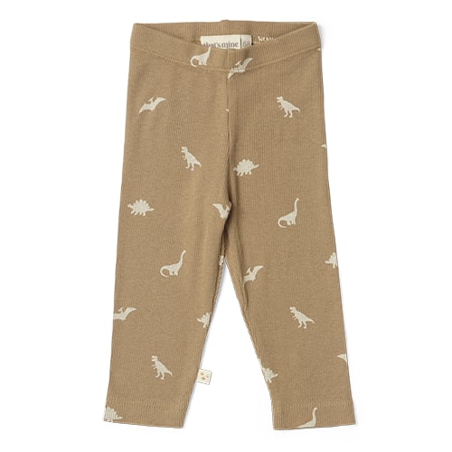 That Apos   Mine Cocotte Leggings Dinosaur Kelp 50cm 0m