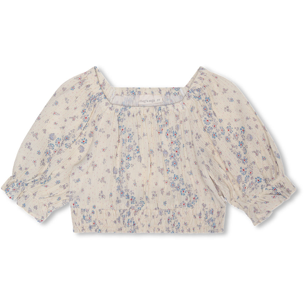 That Apos   Mine Helen Top Sprinkles Hearts Yellow 98cm 3y