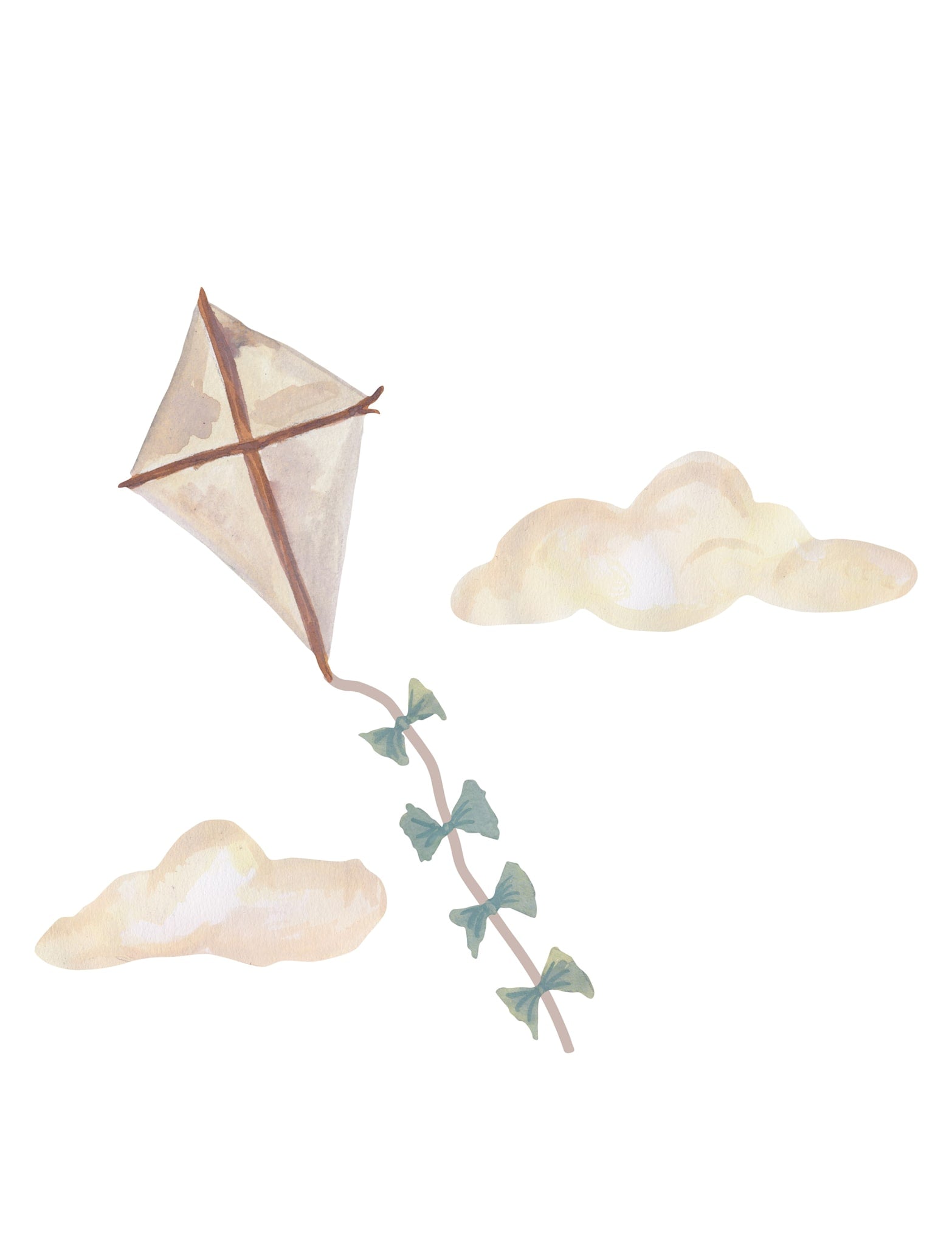 That Apos   Mine Wallsticker Drage Beige