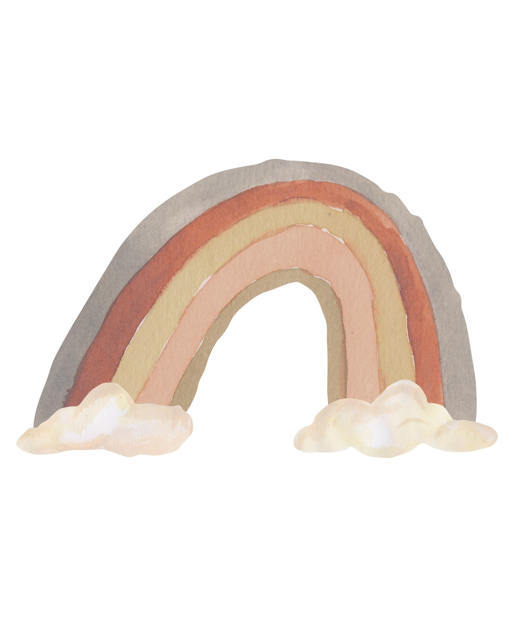 That Apos   Mine Wallsticker Rainbow Small Grey Tones