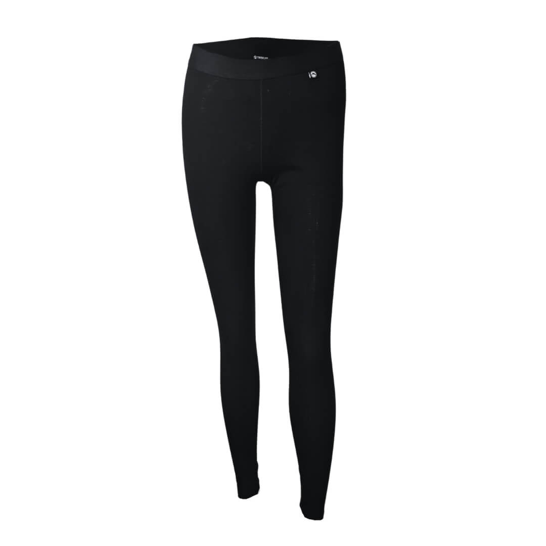 Uldunderbukser Dame 100  Merino Uld Treklife Sort
