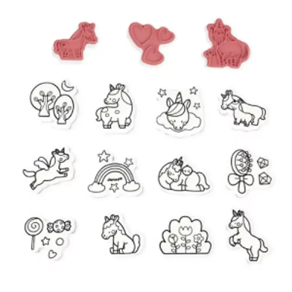 Unicorn Stampinoo 15 Stamps