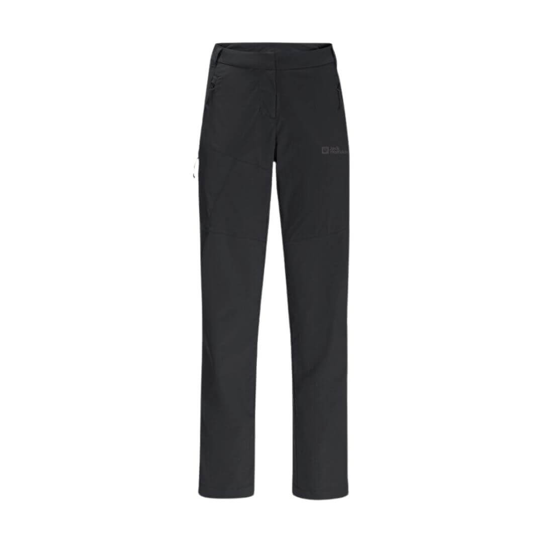 Vandrebukser Dame Jack Wolfskin Glastal Pants   Sort  Xs Tilbage