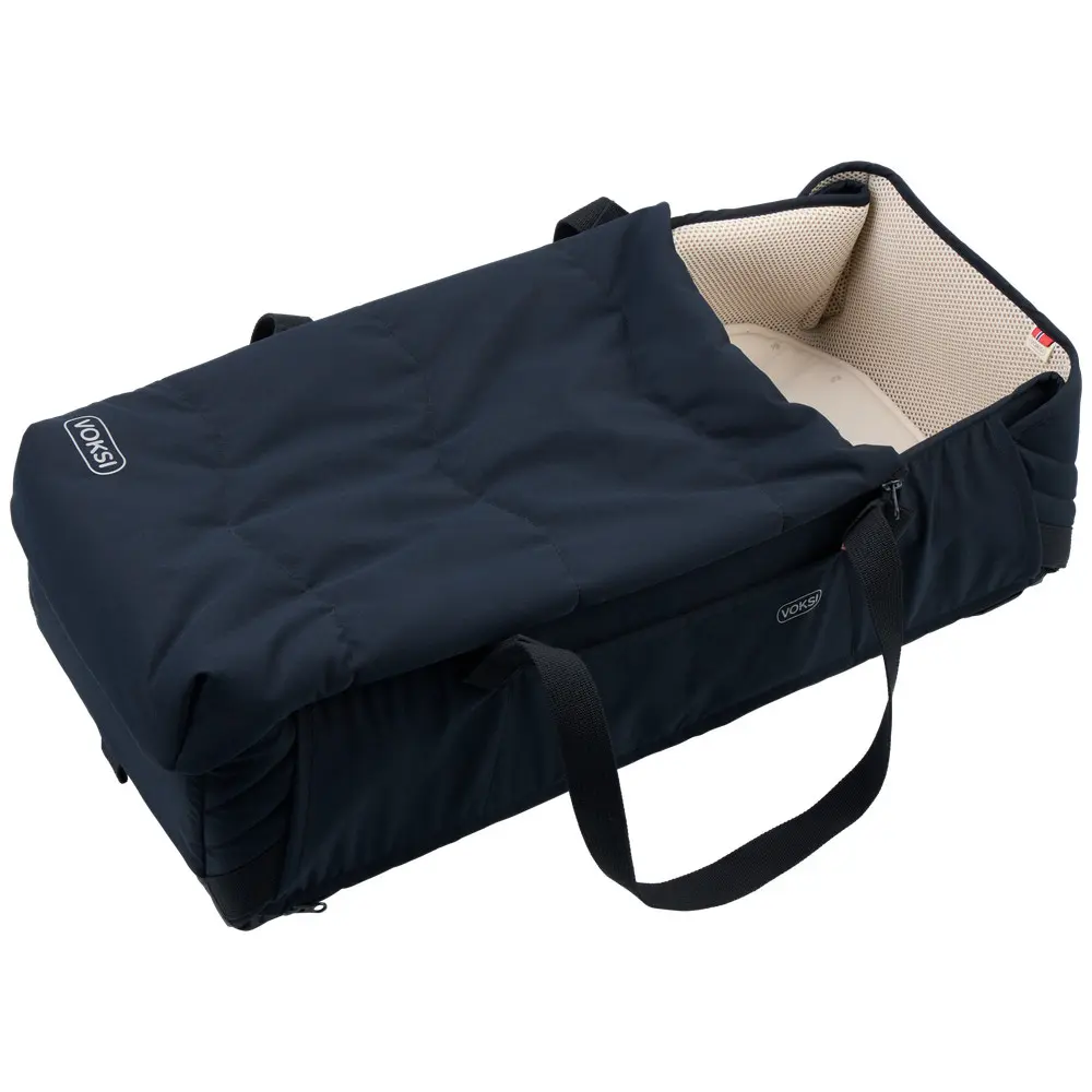 Voksiâ Carry Me Babynest Black Leaf