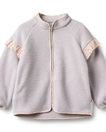 Ellena Fleece Jakke Lavender Rain 104