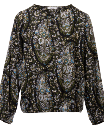 Zbyz Dame Bluse Plus Size Green 46 48
