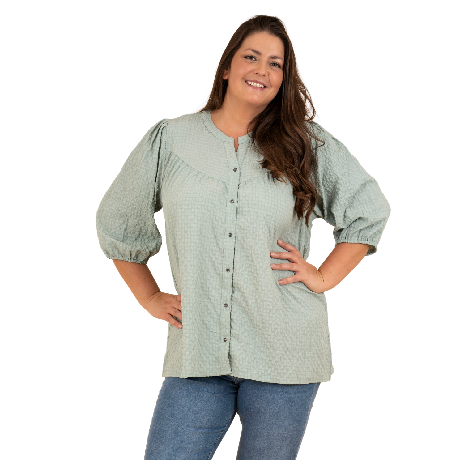 Zbyz Dame Bluse Plus Size Jade 42 44