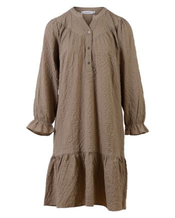 Zbyz Dame Kjole Plus Size Sand 54 56