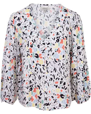 Zbyz Dame Skjorte Plus Size Hvid 50 52
