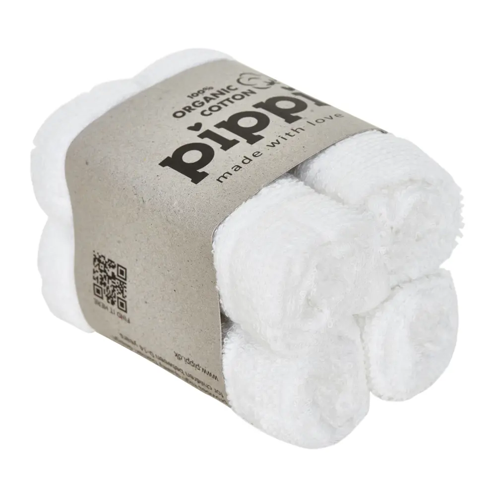 økologiske Vaskeklude -pak 100 One Size