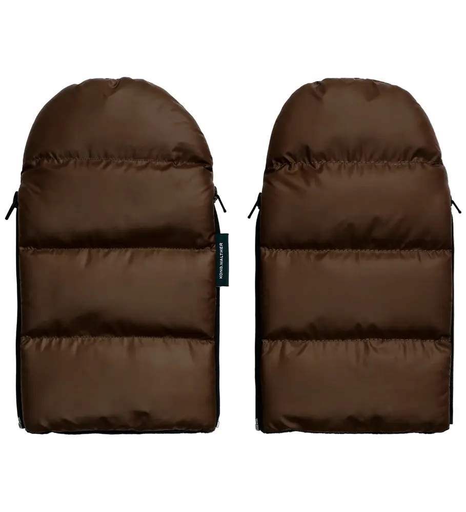 østerbrohandsken Puffer Chocolate Brown