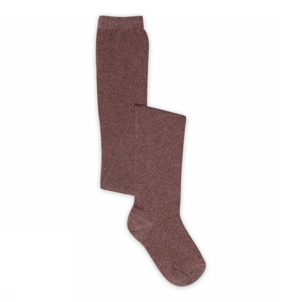 Mp Denmark Glitter Strømpebukser Rose Taupe 110