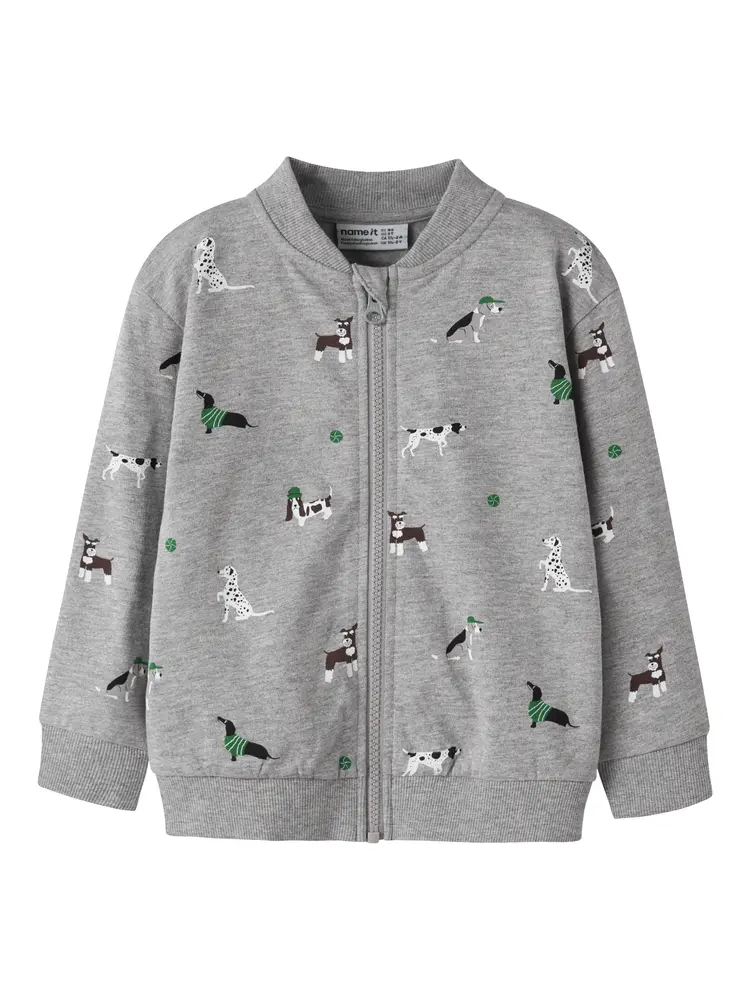 Name It Naris Sweat Cardigan Sycamore 110