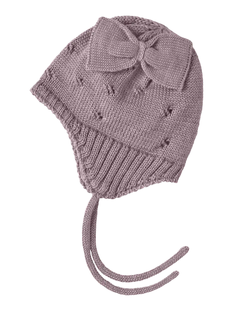 Name It Wrilla Bow Uld Hue Toadstool 34 39