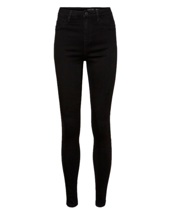 Noisy May Callie Dame Jeans Black Denim 27 32