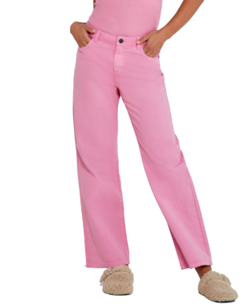 Noisy May Dame Jeans Fuchsia Pink 25 32