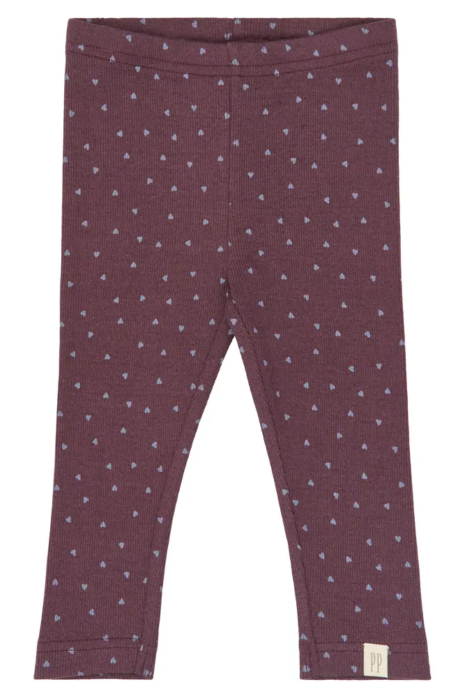 Petit Piao Sonja Leggings Huckleberry Heart  56 Cm
