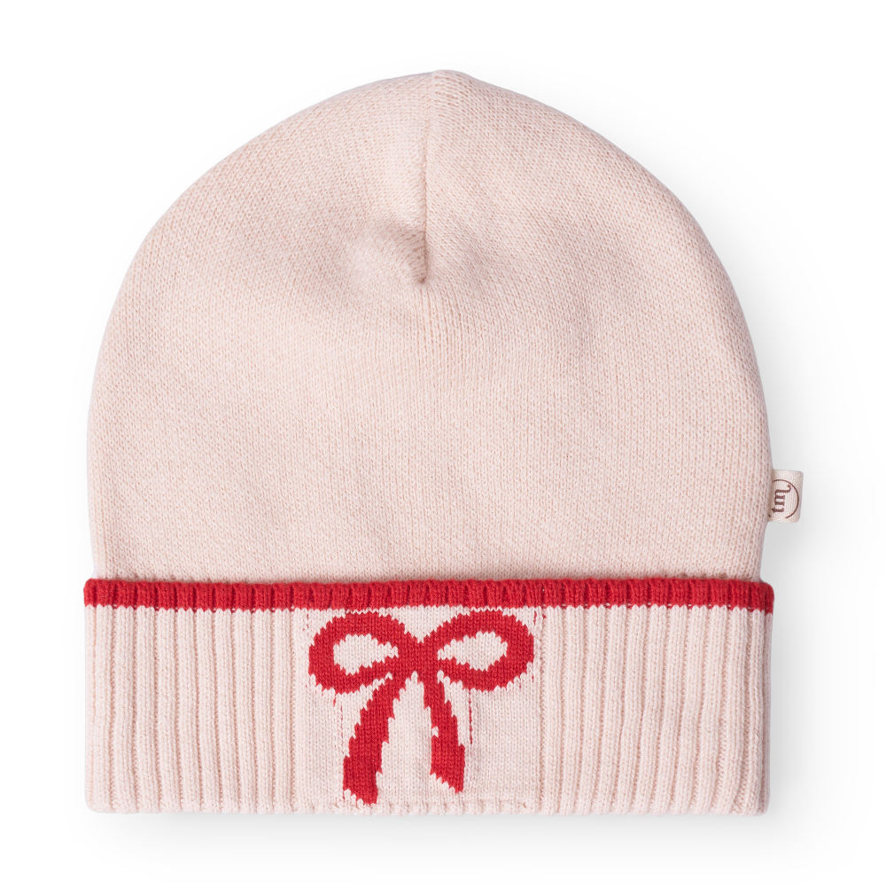 That Apos   Mine Leonora Beanie Almond Peach  -4y