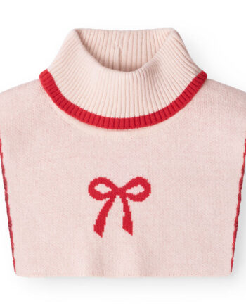 That Apos   Mine Louise Neckwarmer Almond Peach  -4y