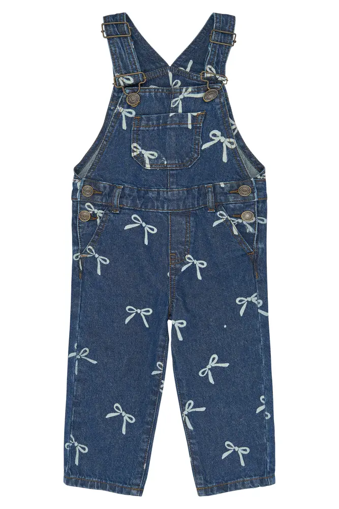 The New Siblings Vinaya Denim Smækbukser Medium Blue Denim  98